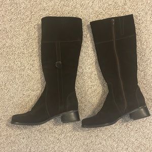 Suede waterproof boots